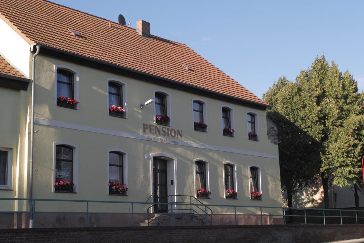 Pension An Der Stadtmauer Gartz Zewnętrze zdjęcie